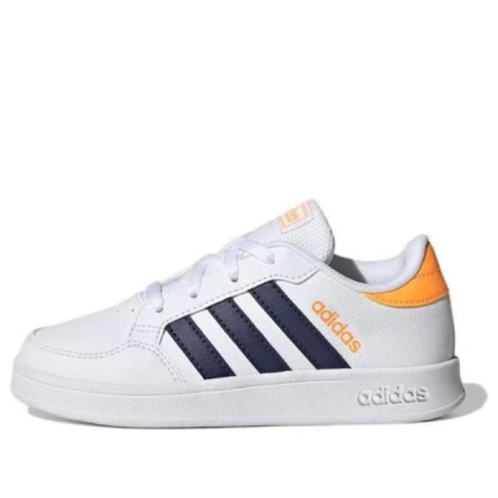 adidas(GS) adidas Breaknet 'White Yellow Navy Youth Kids